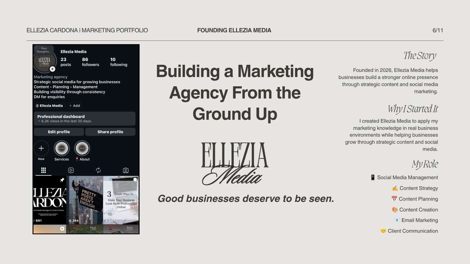 Portfolio page 6