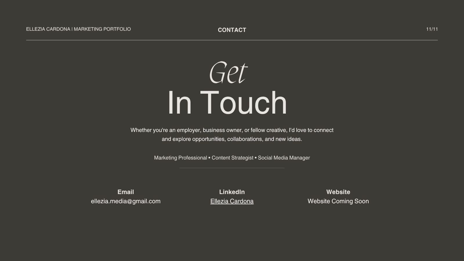 Portfolio page 11