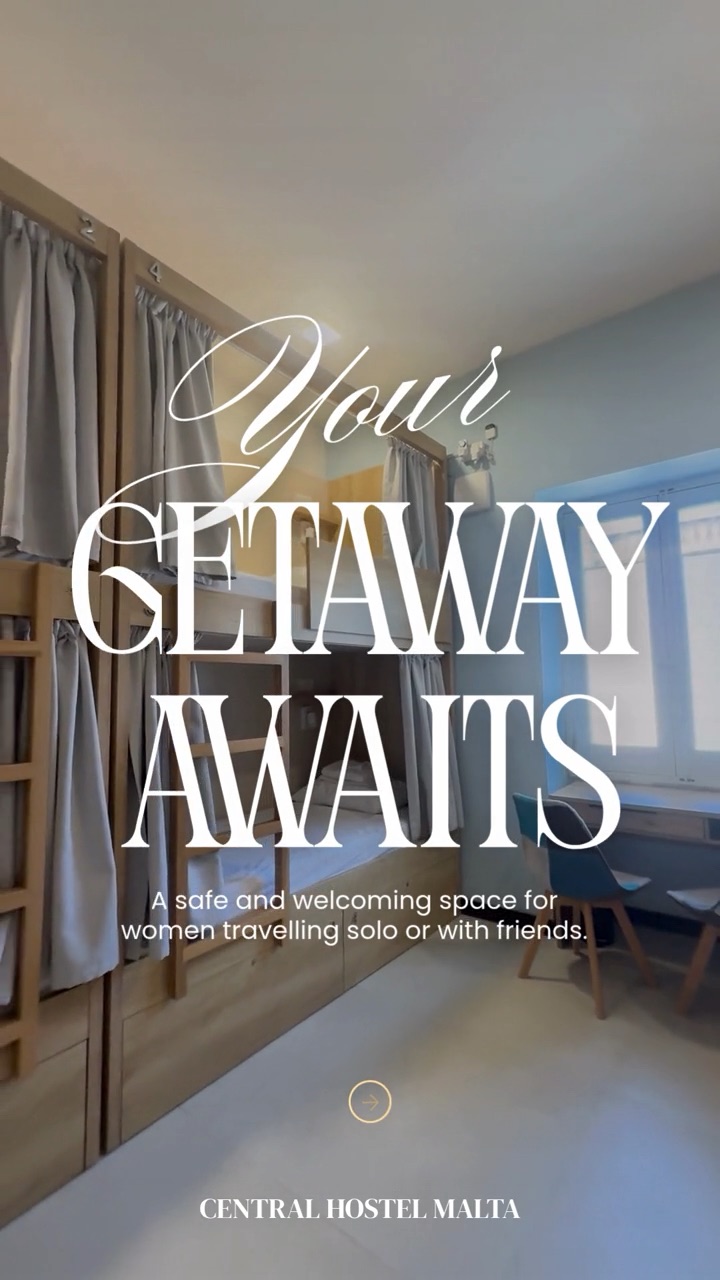 Your getaway awaits for Central Hostel Malta